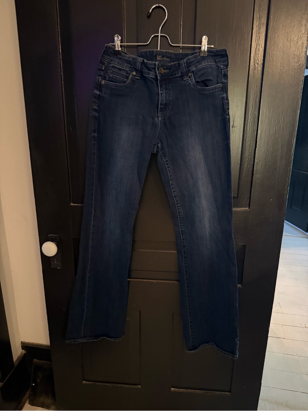 Kut from the Kloth Dark Indigo Wide Leg Jeans